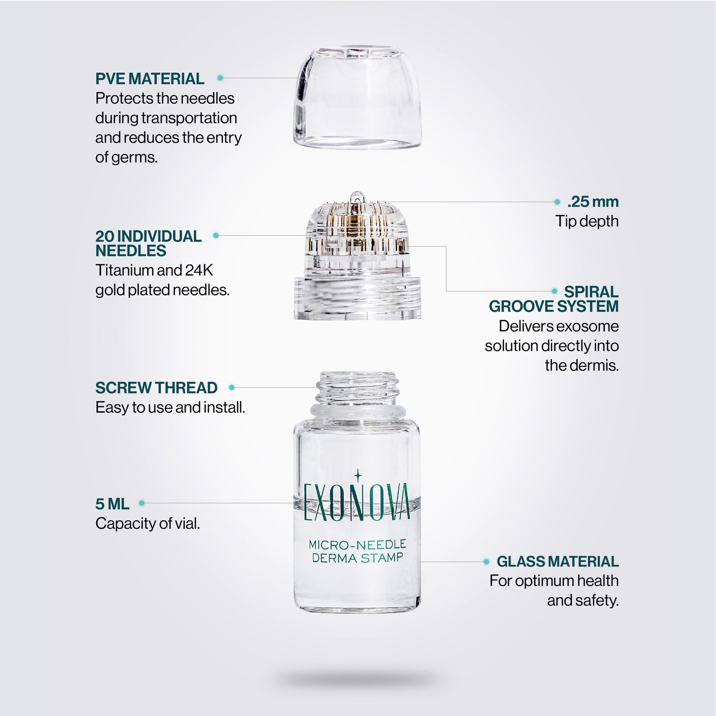 Exonova Micro-Needle Derma Stamp